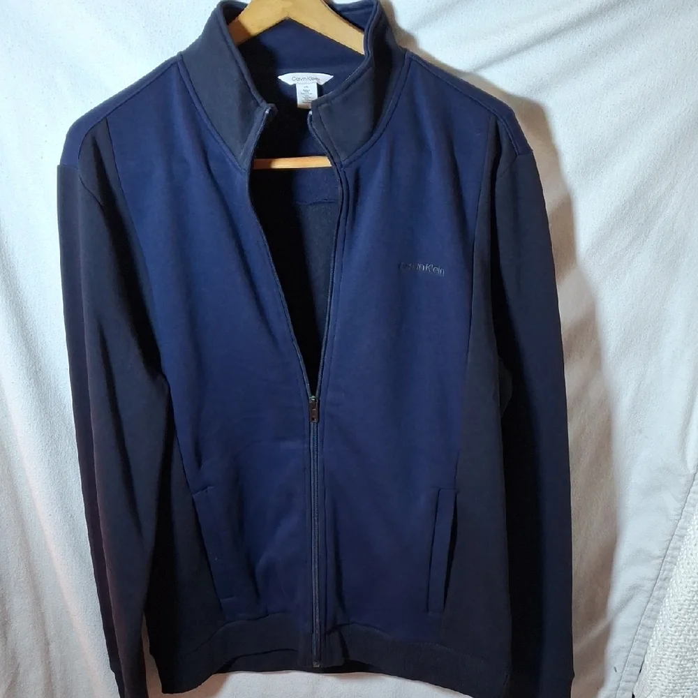 Calvin Klein Navy Blue Jacket (Can174)